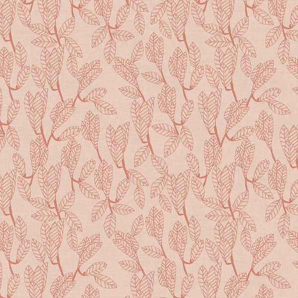 pbs fabrics A Walk In The Woods ~ Leaves, Light Pink 12023523