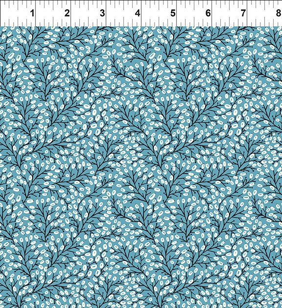 In The Beginning Fabrics Whimsy 6WMS-1 Teal