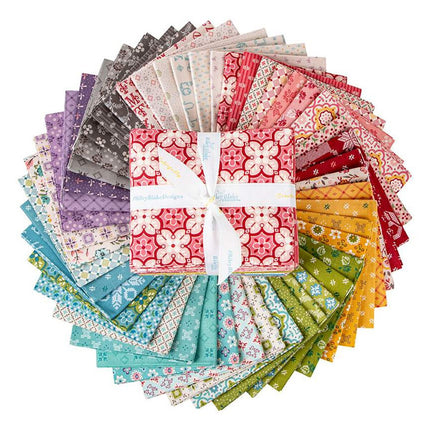 Riley Blake Lori Holt Piece & Plenty 48 Piece Fat Quarter Bundle FQ-15870-48