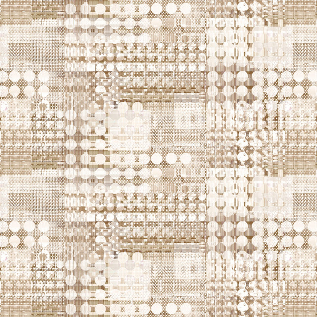 P&B Textiles - Mod Plaid - Neutral WIDE BACK MPLA4775-NE