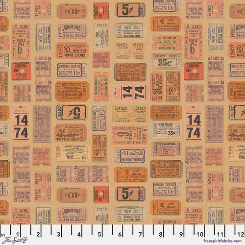 Free Spirit Tim Holtz Palette Orange - Tickets PWTH232.ORANGE