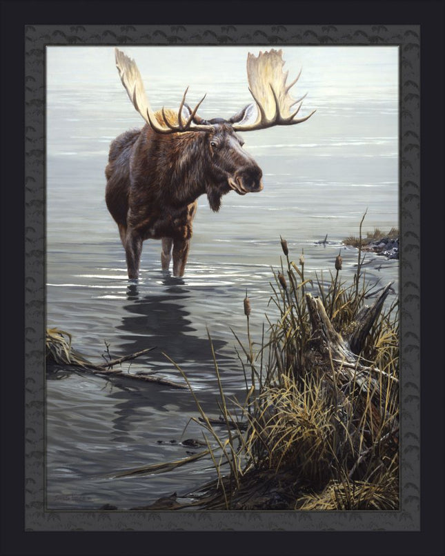 Silent Waters Moose Panel